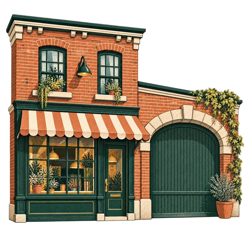 Original editorial workshop illustration